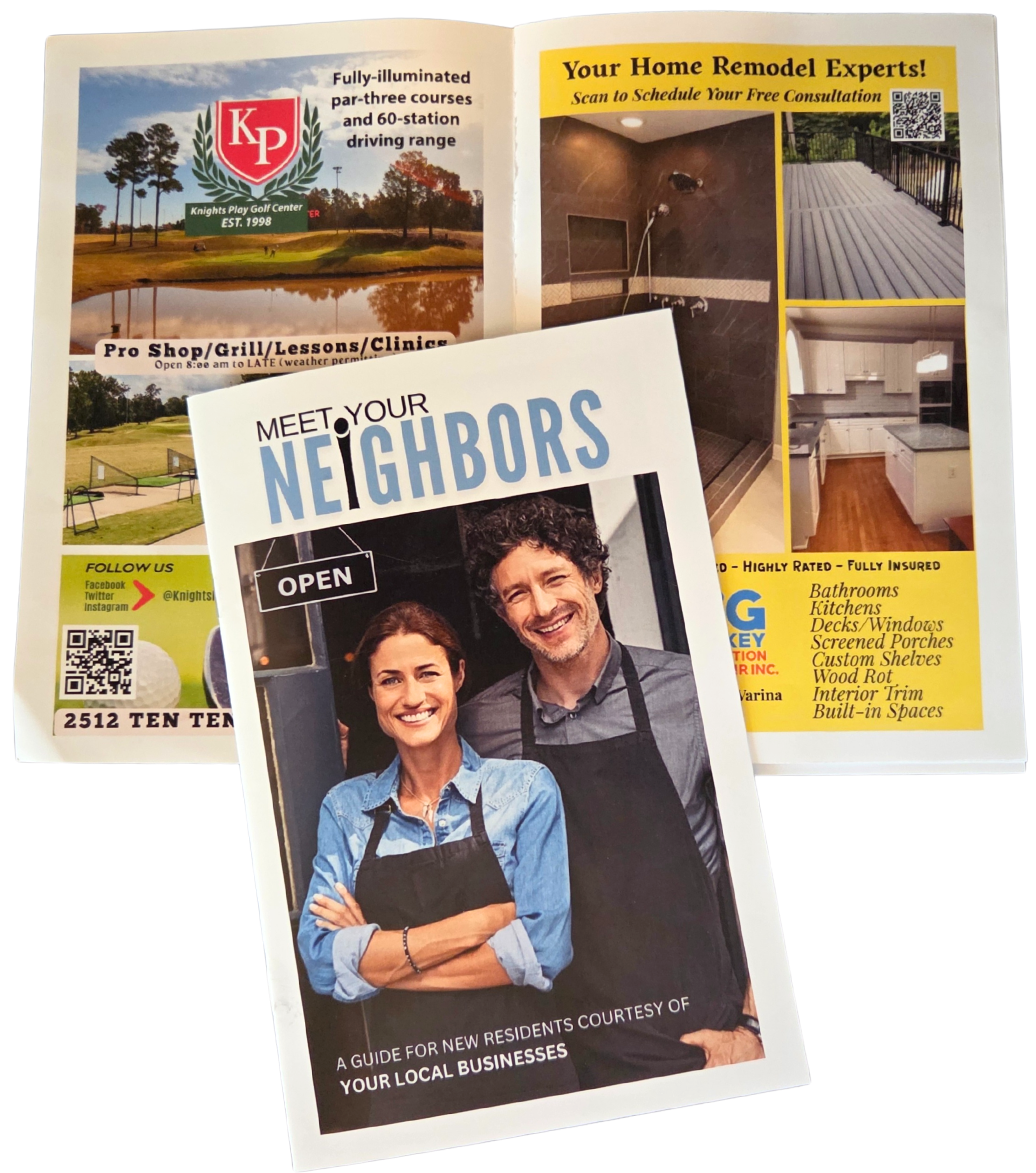 The Meet Your Neighbors printed guide